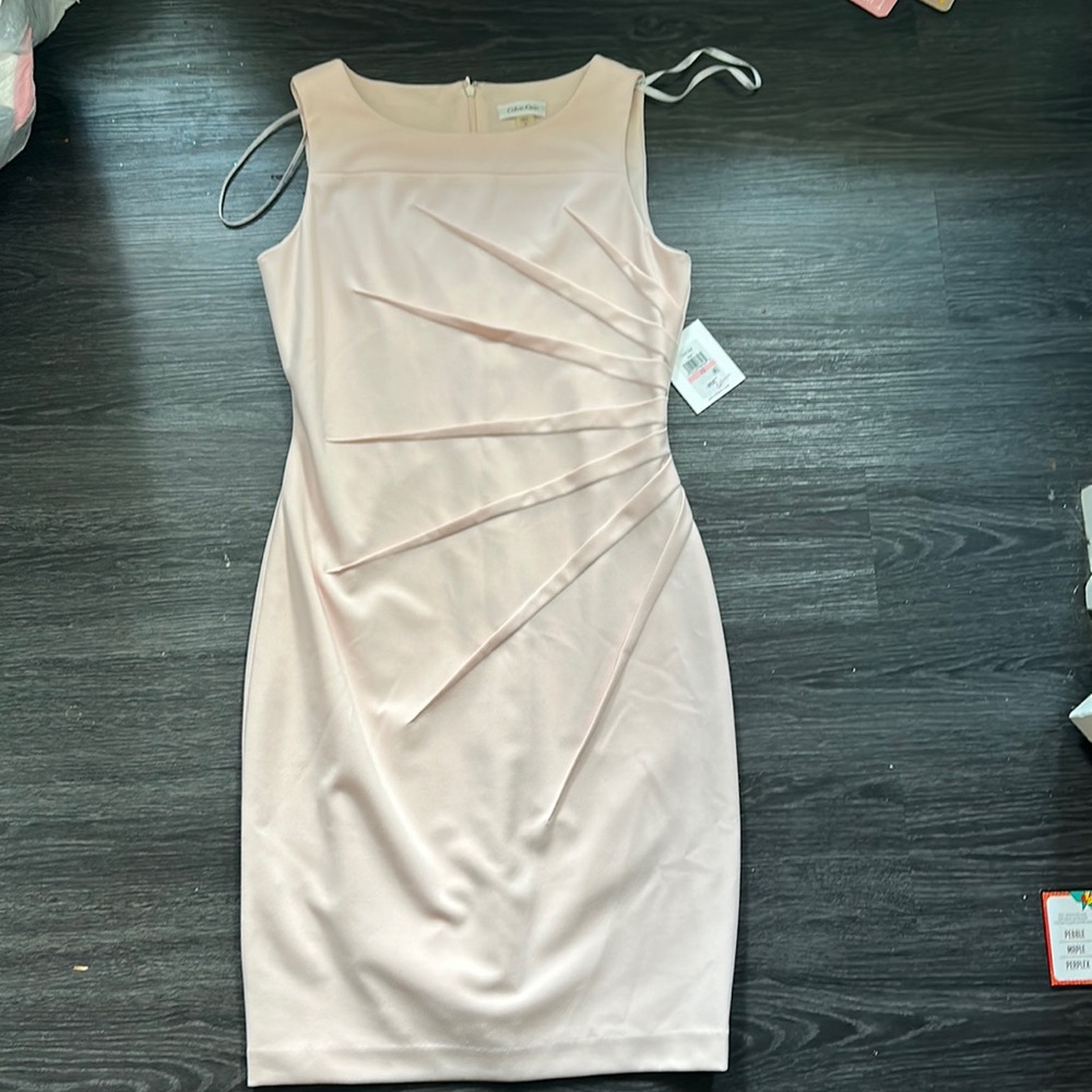 Calvin Klein pink dress 👗